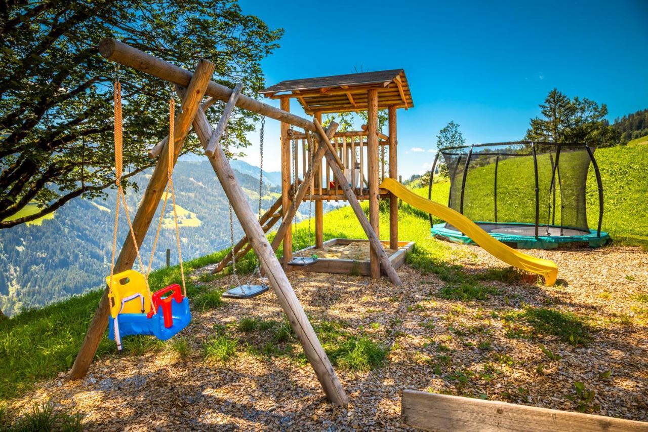 ザンクト・ヨーハン・イム・ポンガウLindbichlhof Urlaub Am Bio Bauernhofアパートメント エクステリア 写真