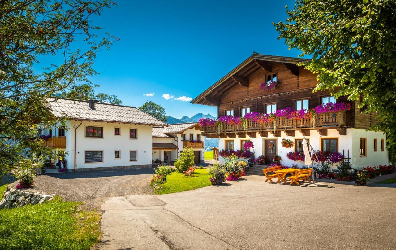 ザンクト・ヨーハン・イム・ポンガウLindbichlhof Urlaub Am Bio Bauernhofアパートメント エクステリア 写真